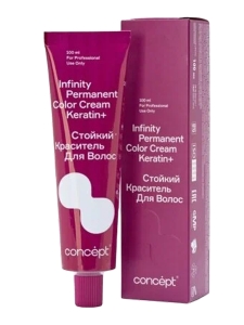 CONCEPT Infinity Permanent Color Cream Keratin+ 7.11, 100 ��