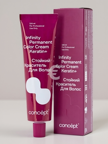 CONCEPT Infinity Permanent Color Cream Keratin+ 7.11, 100 