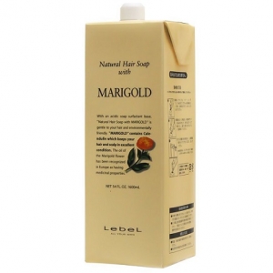 Lebel Natural Marigold Календула шампунь для жирной кожи головы 1600 мл